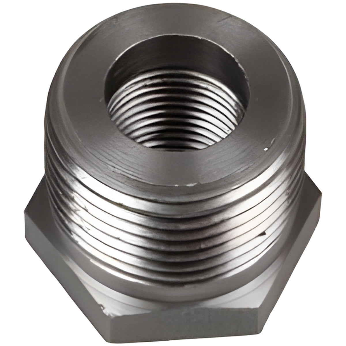 3/4 INCH X 3/8 INCH MNPT X FNPTBLACK IRON HEX BUSHING