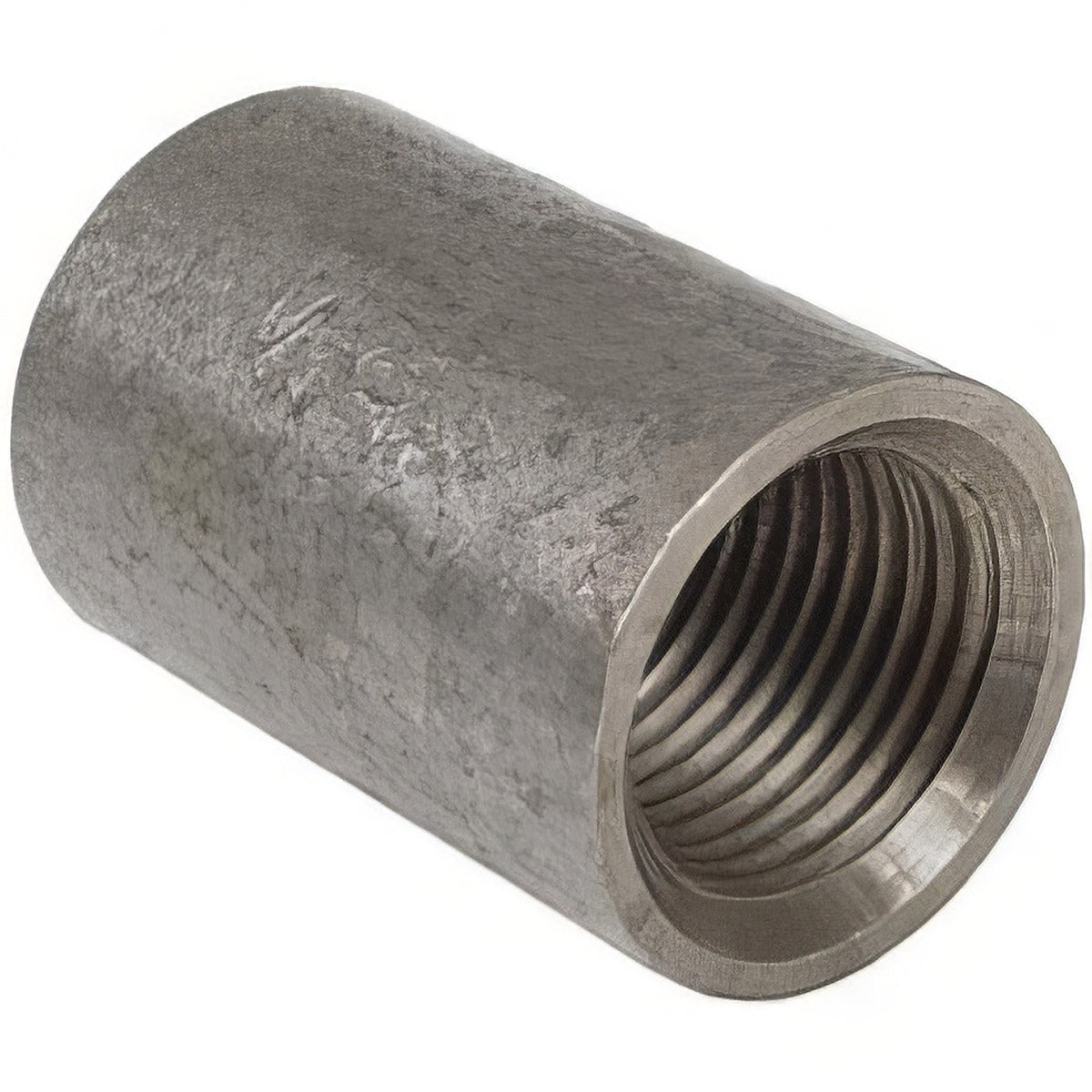 1/2 INCH X 1/2 INCH FNPTBLACK IRON COUPLING