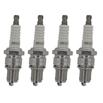 NGK 4 Pack of Genuine OEM (7679) Spark Plugs - BR9EYA-4PK