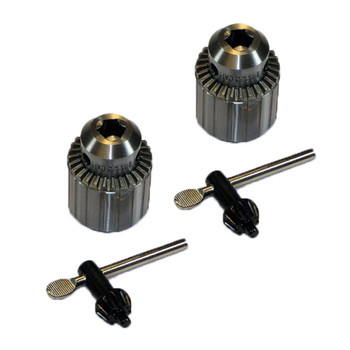 DeWalt 2 Pack Genuine OEM Chucks and Keys for DW130 Corded Drill - CMB344