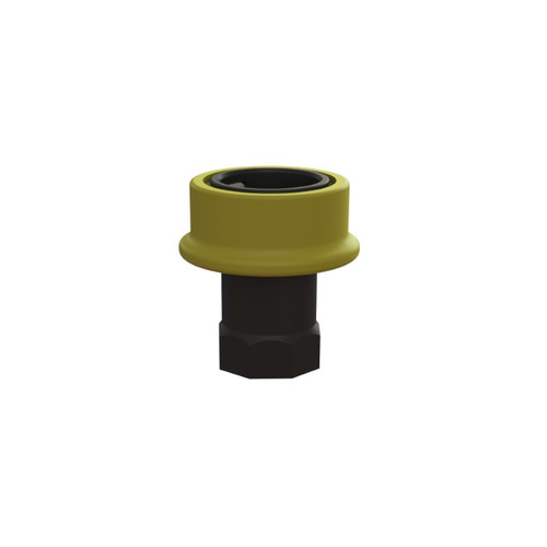 1 in. Dry-Shut Female Valved Coupler X 1 in. BSP Female G/P/P. C/W Viton Seals