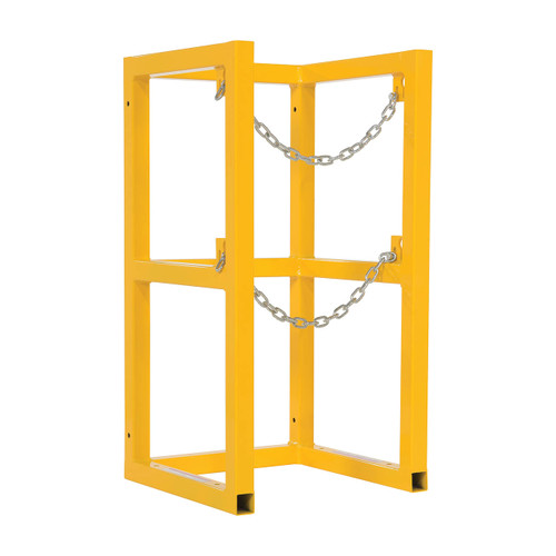 Vestil CYL-FMSR-1 Protective Single Cylinder Barricade Rack