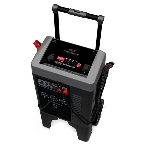 Schumacher DSR Proseries DSR124 Wheeled Charger/Engine Start w/Flash Programming, 6/12/24V, 330A/300A/250 Amps