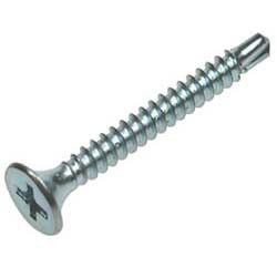 Simpson Strong-Tie #8 x 3/4" Self-Drilling Screws, Wire-K Lath Modified Truss, Phillips, 410 Stainless Steel (100/Pkg) #F08T056KDC