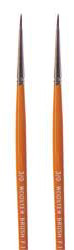 Wooster Genuine #3/0 Red Sable Watercolor Pointed Artist Paintbrush 2-Pack # F1627-3/0-2PK