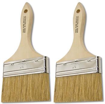 Wooster Genuine 4" Acme Plastic Koter Paintbrush 2-Pack, F5124-4-2PK