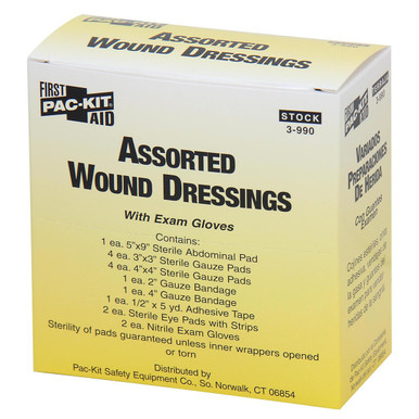 Large Wound Dressing Pack 3-990