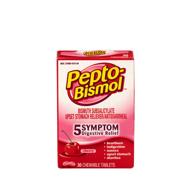 Pepto Bismol, Package of 30 Chewable Tablets 51025