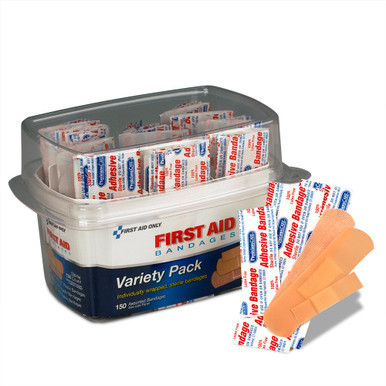 Assorted Bandage Box Kit: 150 Piece 90095