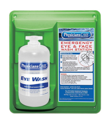 Eyewash Station, Single 32 oz. Bottle 90501