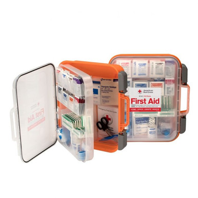 Clear Front ANSI A+ 50-Person Plastic First Aid Kit 91140