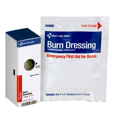 SmartCompliance Refill 4"x4" Burn Dressing, 1 per Box FAE-7012