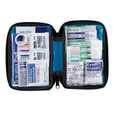 80 Piece First Aid Kit, Fabric Case FAO-422