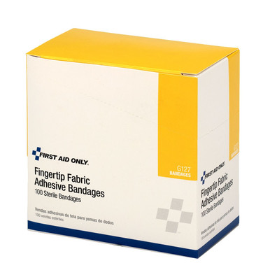 Heavy Woven Fingertip Bandages, 100 Per Box G127