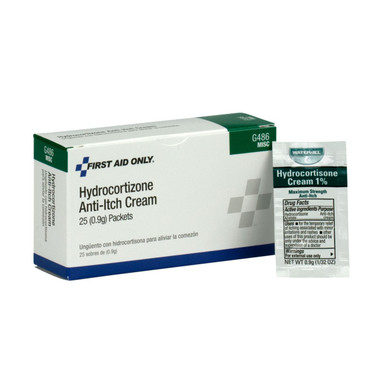 Hydrocortisone Cream, 25 Per Box G486