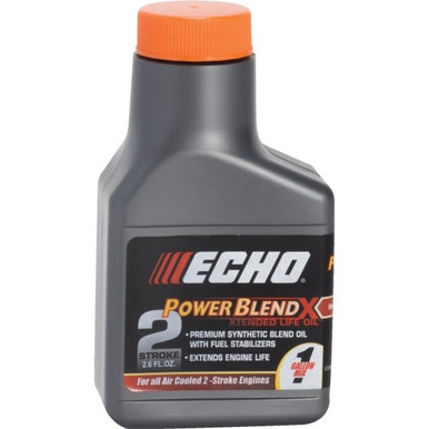 Echo 2.6 Ounce 50-1 2-Cycle Engine Oil With Fuel Stabilizer Pack Of 6 130946