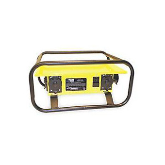CEP Single Phase Yellow T/L Power Box with Frame 1358706G