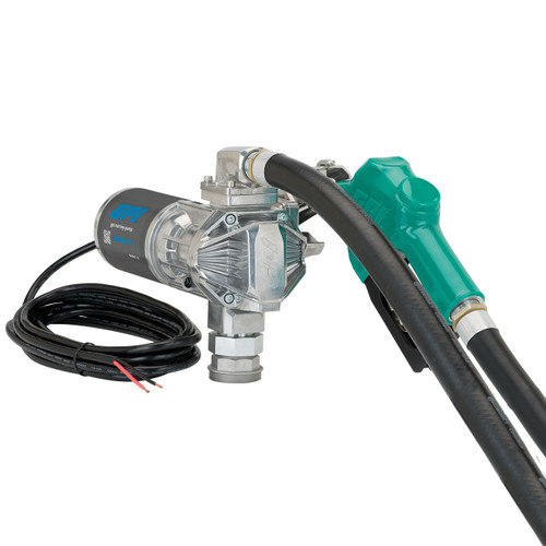 GPI G20-012-AD 12V DCFuel Transfer Pump w/ Auto Nozzle - 20 GPM