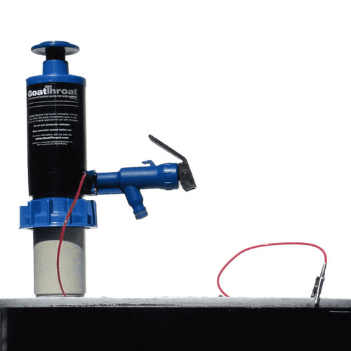GoatThroat Groundable Hand Pump w/ EPDM Seals