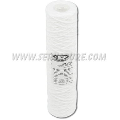 H2Only 20M-WP-10, 20 Micron Wound Polypropylene, #10