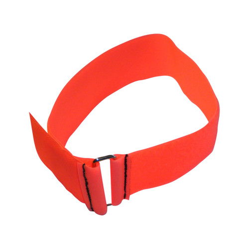 Hook-And-Loop Fastener Safety Strap 2 in. Wx 20 in. L , No Logo, Orange