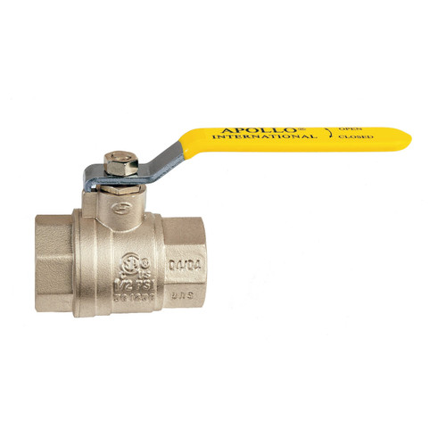 Apollo 94A Series 1 in. FNPT Forged Brass Ball Valve - Full Port