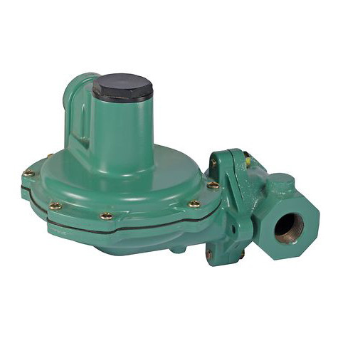 Emerson Fisher HSR-BDGAMYN 3/4 in. FNPT Cast Iron Globe Body Regulator w/ Relief; 1/4 in. Orifice, 12.5 - 20 in. w.c. Spring, 1.394M BTU/HR, 3/4 in. Vent