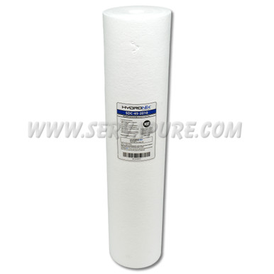 Hydronix SDC-45-2010, Sediment Depth Cartridge, 4.5" x 20", 10 Micron