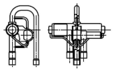 061L1188 Danfoss 4-way reversing valve, STF