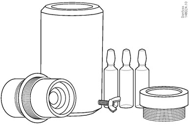 148H5234 Danfoss Accessory, GD Ampoules 100 ppm am