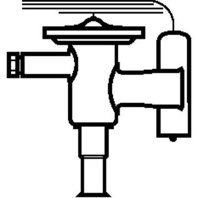 068U1904 Danfoss Thermostatic expansion valve, TUB