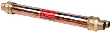 015D0003 Danfoss Tube-in-tube heat exchanger, HE 1.0