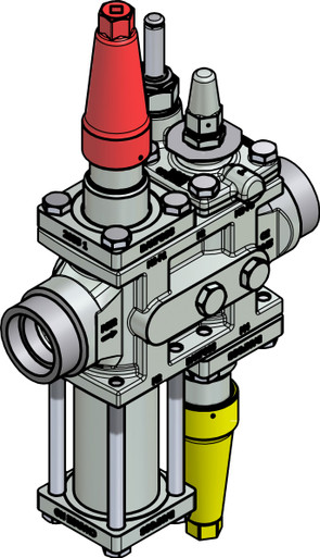 027L4091 Danfoss Valve station, ICF 25-4-10RB