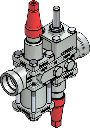 027L3337 Danfoss Valve station, ICF 20-4-9H