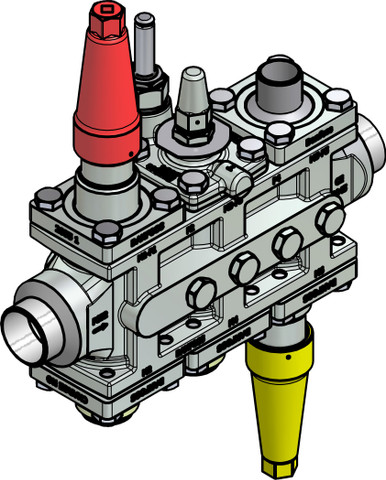 027L4130 Danfoss Valve station, ICF 25-6-15RB