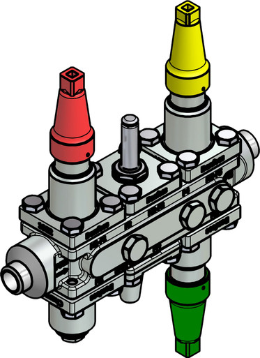 027L3013 Danfoss Valve station, ICF 20-6-2RA