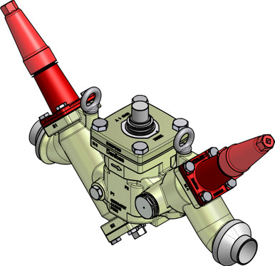 027L5017 Danfoss Valve station, ICF 50-4-43MB