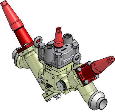027L5023 Danfoss Valve station, ICF 50-4-41