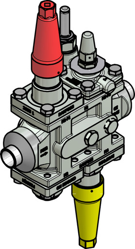 027L4169 Danfoss Valve station, ICF 25-4-10RB