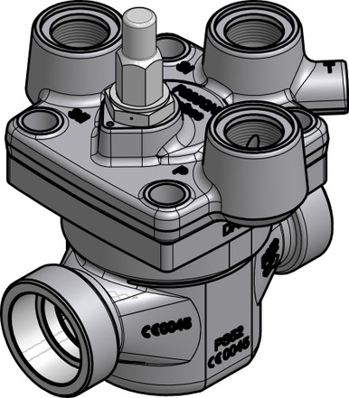 027H3032 Danfoss Pilot operated servo valve, ICS3 32
