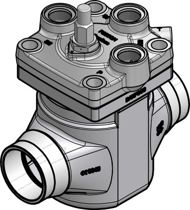 027H6035 Danfoss Pilot operated servo valve, ICS3 65