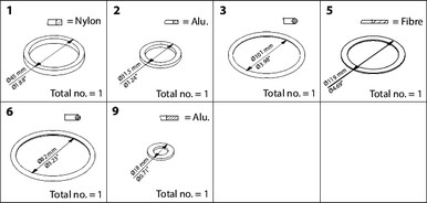 148B6056 Danfoss Inspection kit, Sealing parts