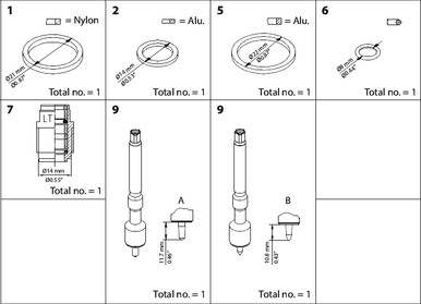 148B6174 Danfoss Overhaul kit, REG 10