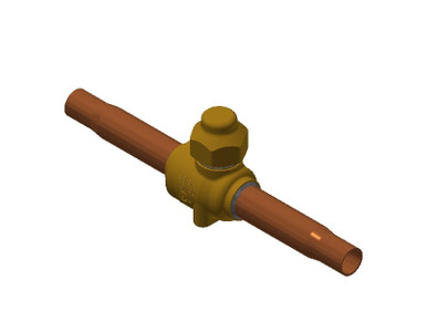 009L7021 Danfoss Shut-off ball valve, GBC 10s