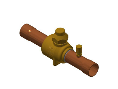009L7063 Danfoss Shut-off ball valve, GBC 28s