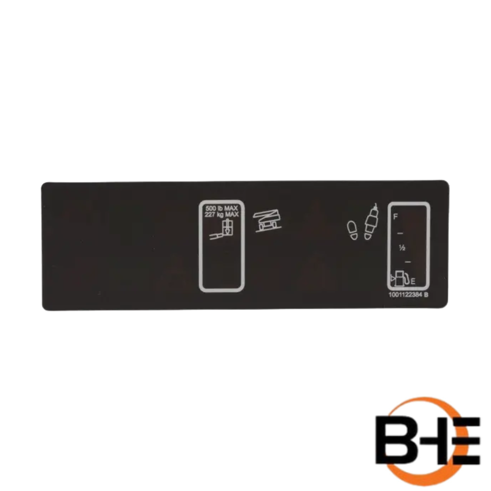 1001122384 Decal, Light Panel Platform | JLG