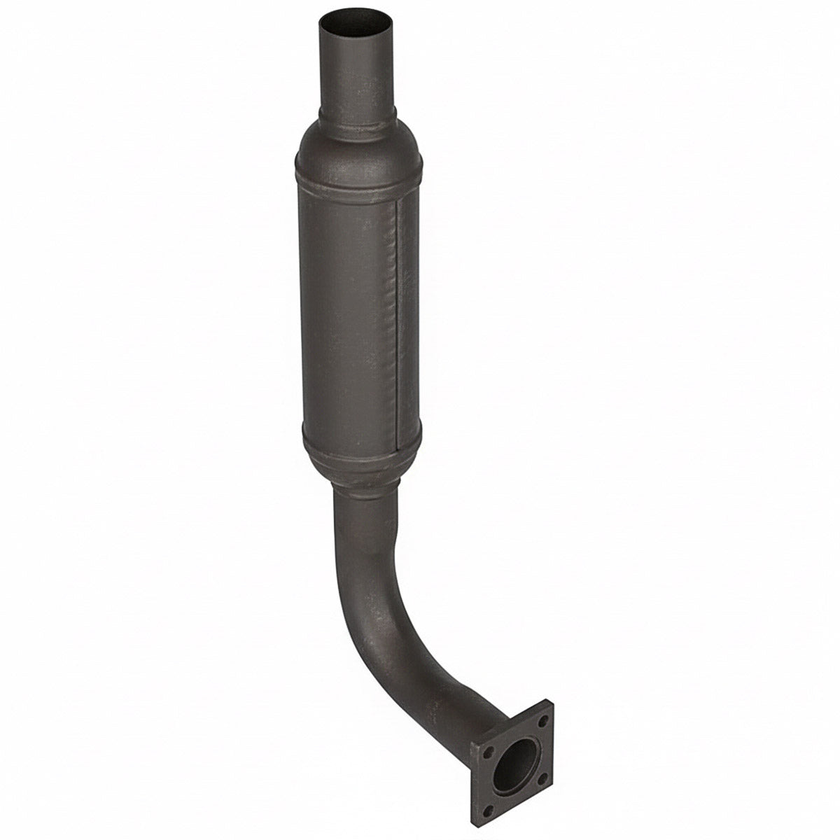 Muffler for Kubota 15751-12010 - Vertical Design, Black