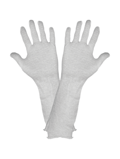 Reversible 14-Inch Bleached White Cotton Inspectors Glove Men's Size (1,200 Pair/Case) #L114