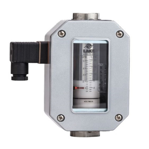 AW-Lake M3S7HT10 1/4 in. - 1/2 in. Port 1/2 in. BSPP Flow Rate Alarm - Stainless Steel, 1 to 10 GPM