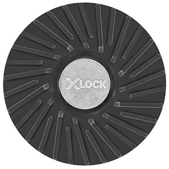 Bosch Genuine 6" X-LOCK Backing Pad with X-LOCK Clip - Medium Hardness - MGX0600